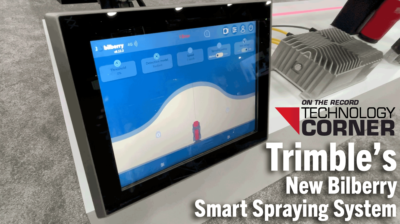 [Technology Corner] Trimble’s New Bilberry Smart Spraying System Embodies Retrofit First Mindset