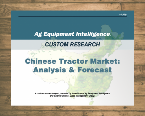 ORDER NOW: Chinese Tractor Market Analysis & Forecast