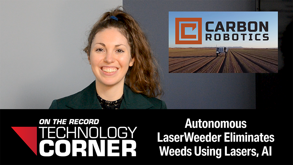 [Technology Corner] Autonomous LaserWeeder Eliminates Weeds Using Lasers, AI