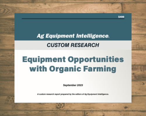 Equipment Opportunities in Organic Farming