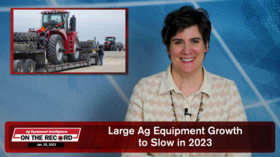 Large Ag Equipment Growth to Slow in 2023