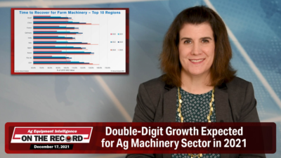 On the Record: Double-Digit Growth Expected for Ag Machinery Sector in 2021